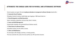 Why Canadian Companies Need Automated Payroll and Attendance Management ...
