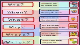 Wh questions post | PPTX