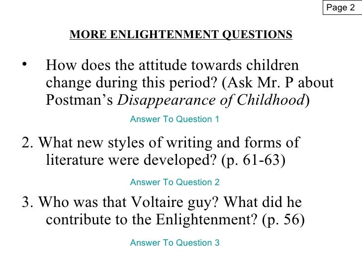 Enlightenment