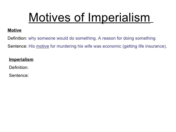 Ni 12 Analyzing Imperial Motives Worksheet