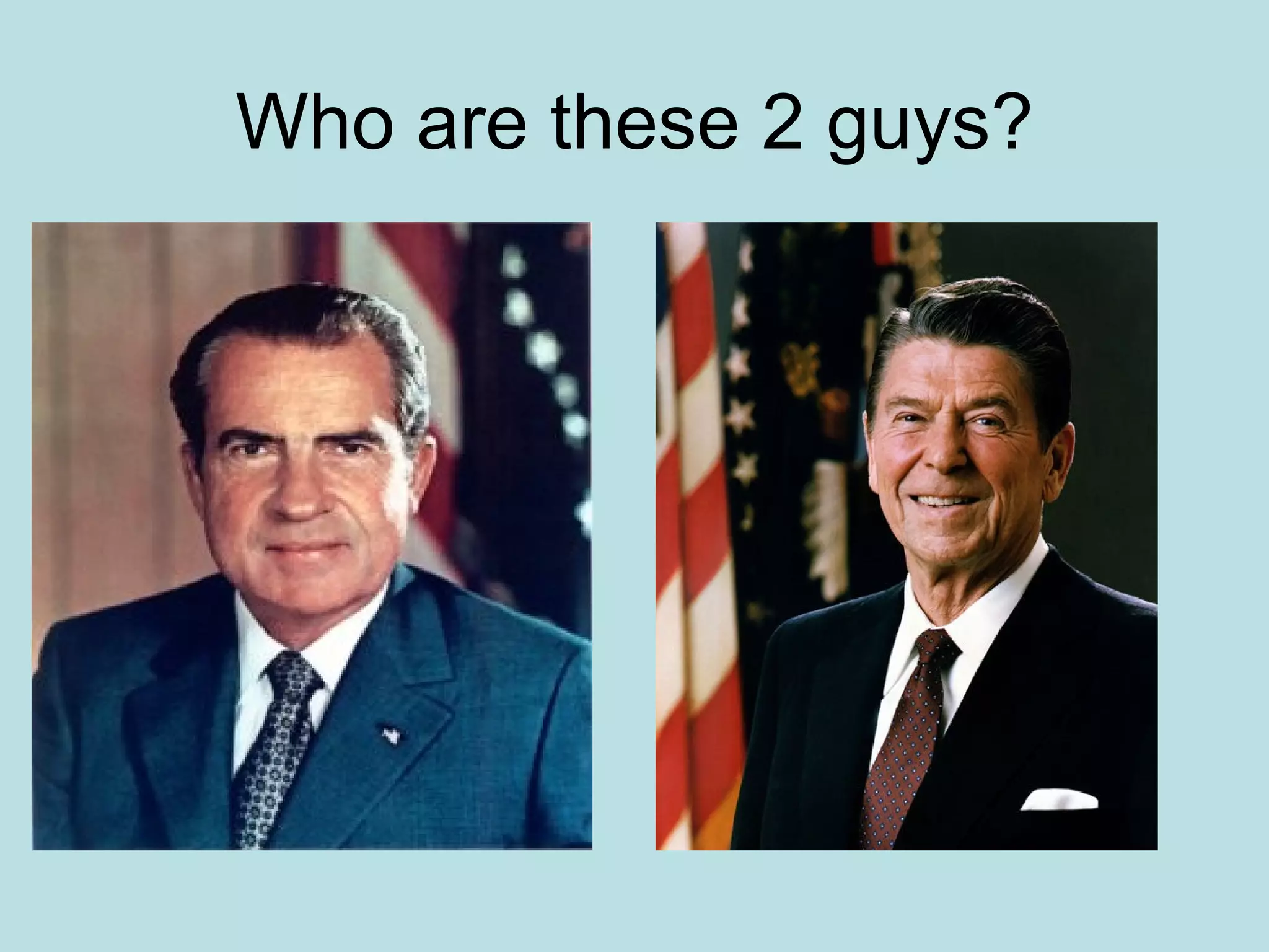 Who are these 2 guys?
 