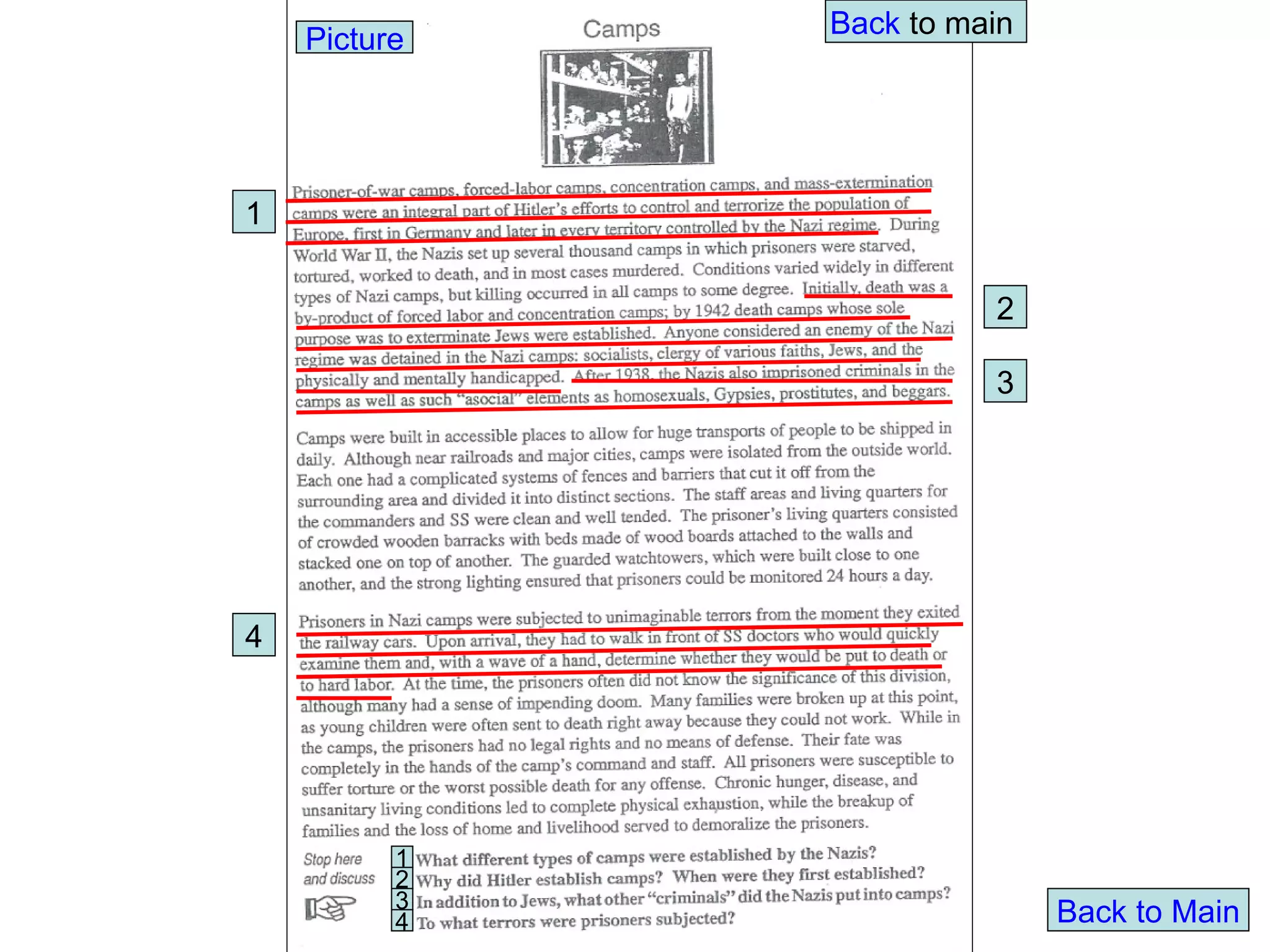 Picture   Back to main




1


                        2

                        3




4




          1
          2
          3
          4                  Back to Main
 