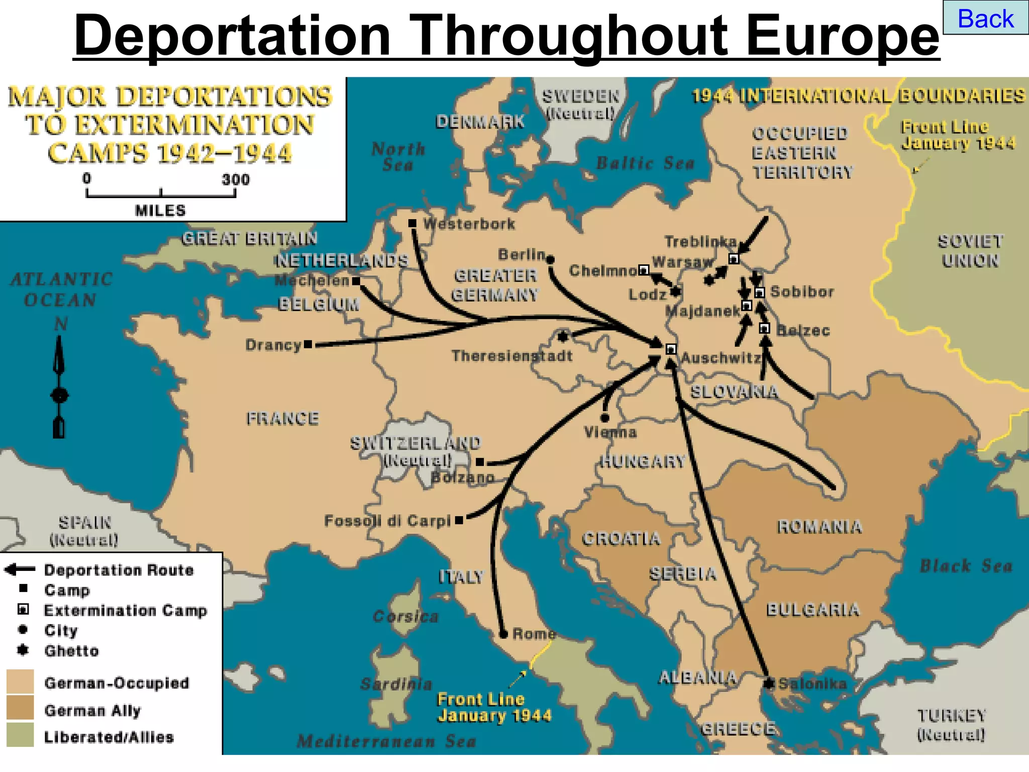 Deportation Throughout Europe   Back
 