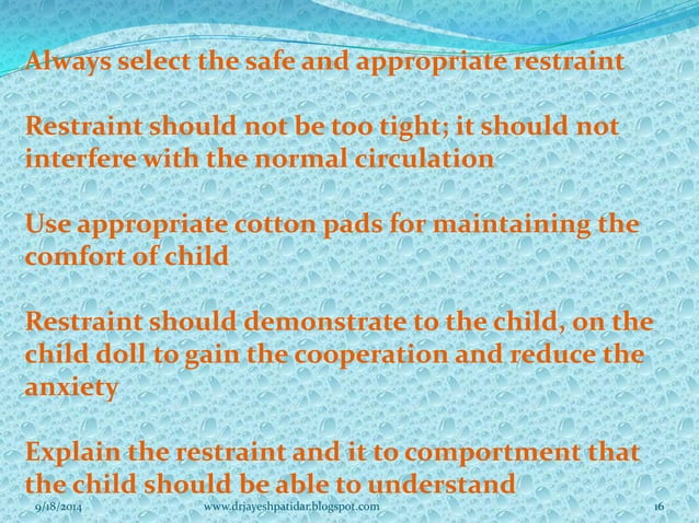 Restraints | PDF | First Aid | Injuries