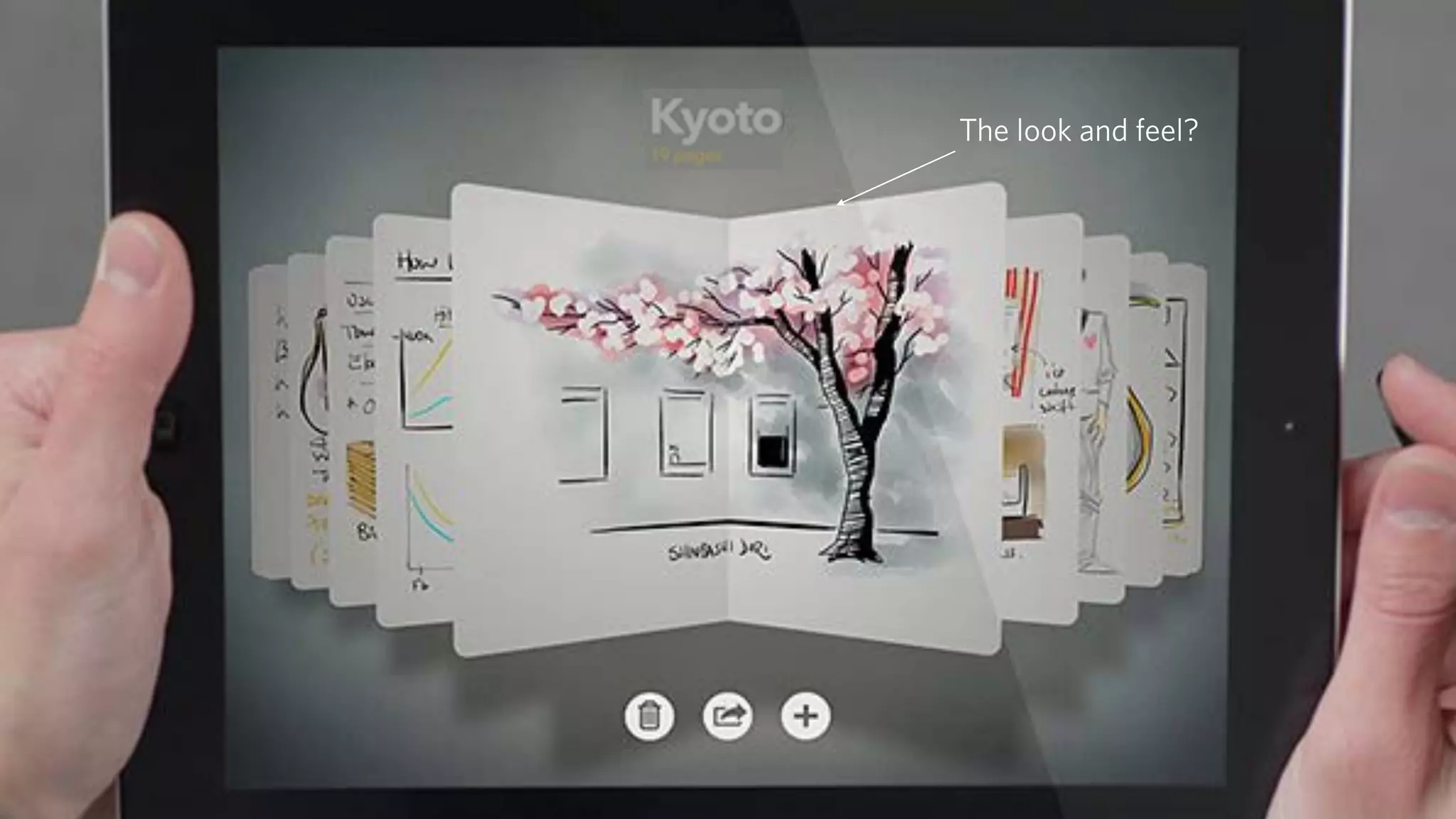 What is User Experience?
The look and feel?
 