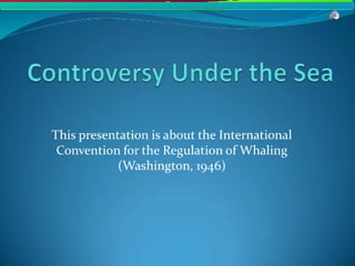 Whaling presentation slidecast