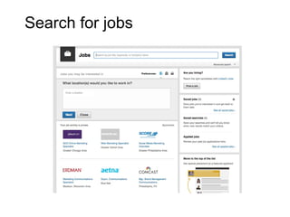 Search for jobs
 