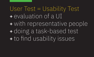 What is User Testing? | PDF