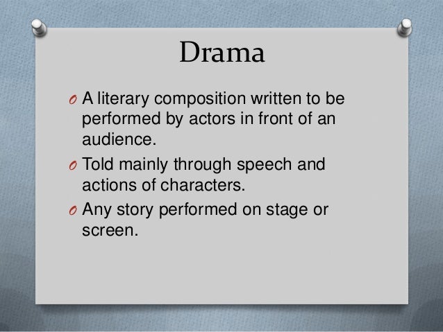 what is drama