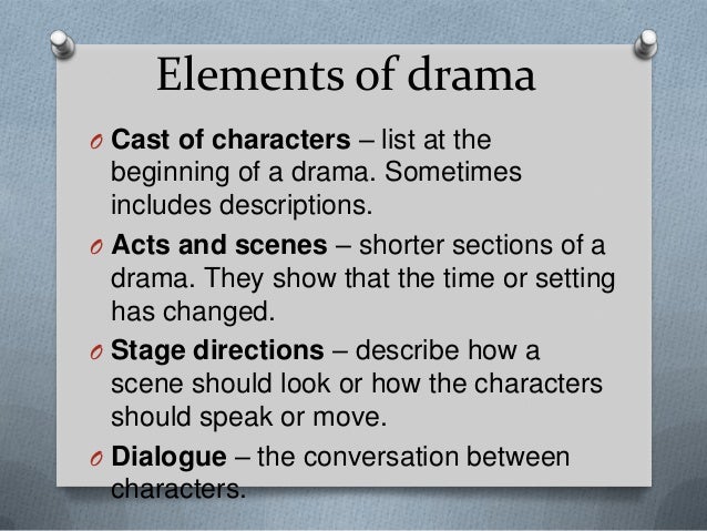 what is drama