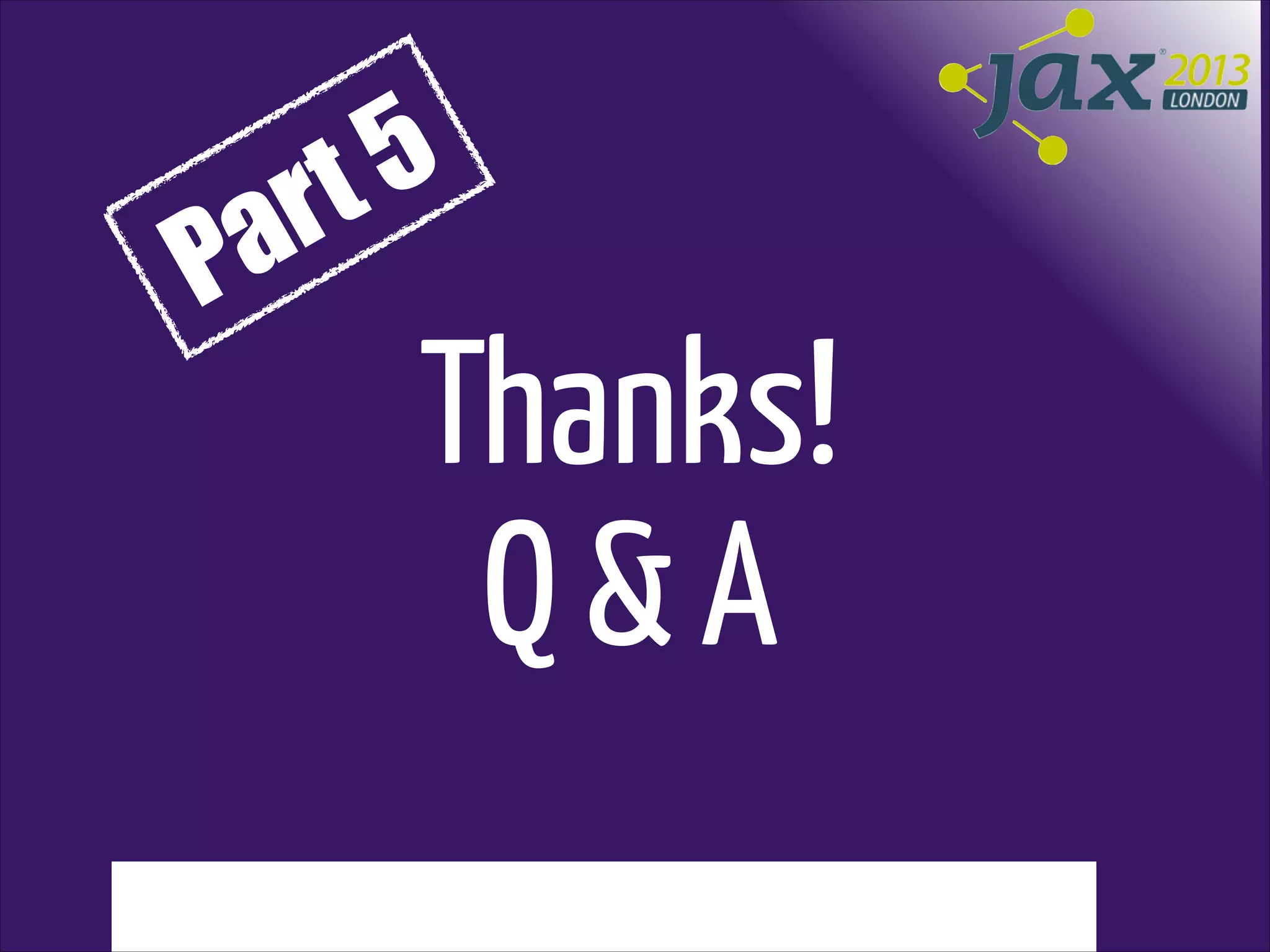 5
t
r
a
P

Thanks!
Q&A

 