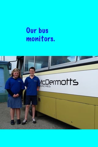 Our bus
monitors.

 