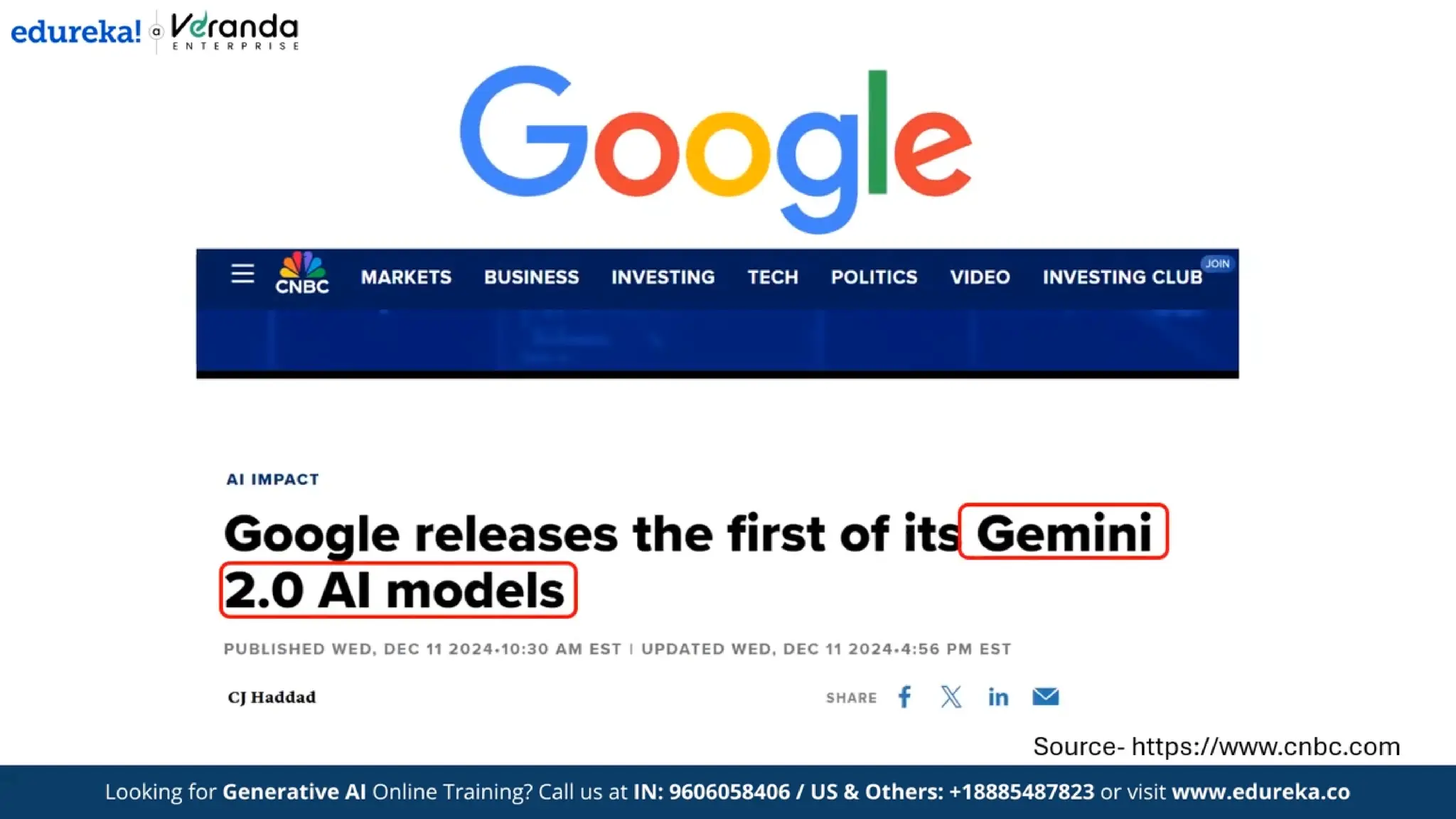 Edureka - What is Agentic AI? | Difference Between Generative AI and Agentic AI