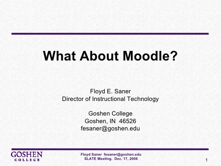 Moodle phd thesis