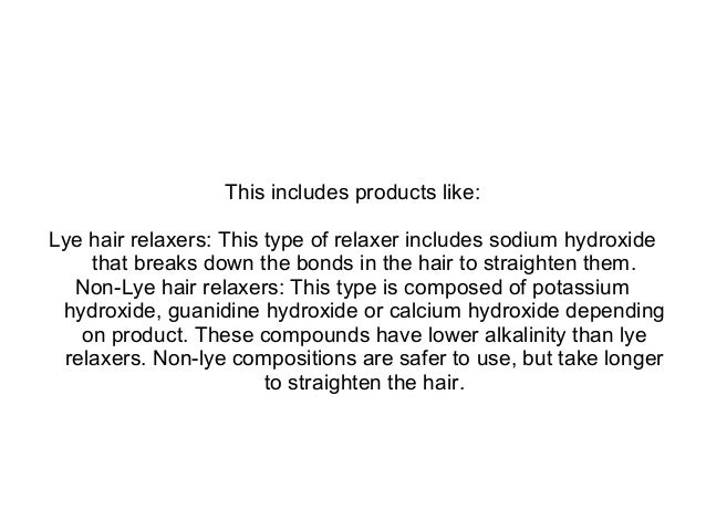 What Are Hair Chemical Relaxers What Are Hair Chemical Relaxers