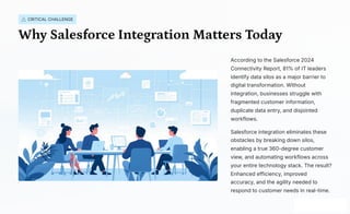 What Are Salesforce Integration Services? A Complete Guide | PDF