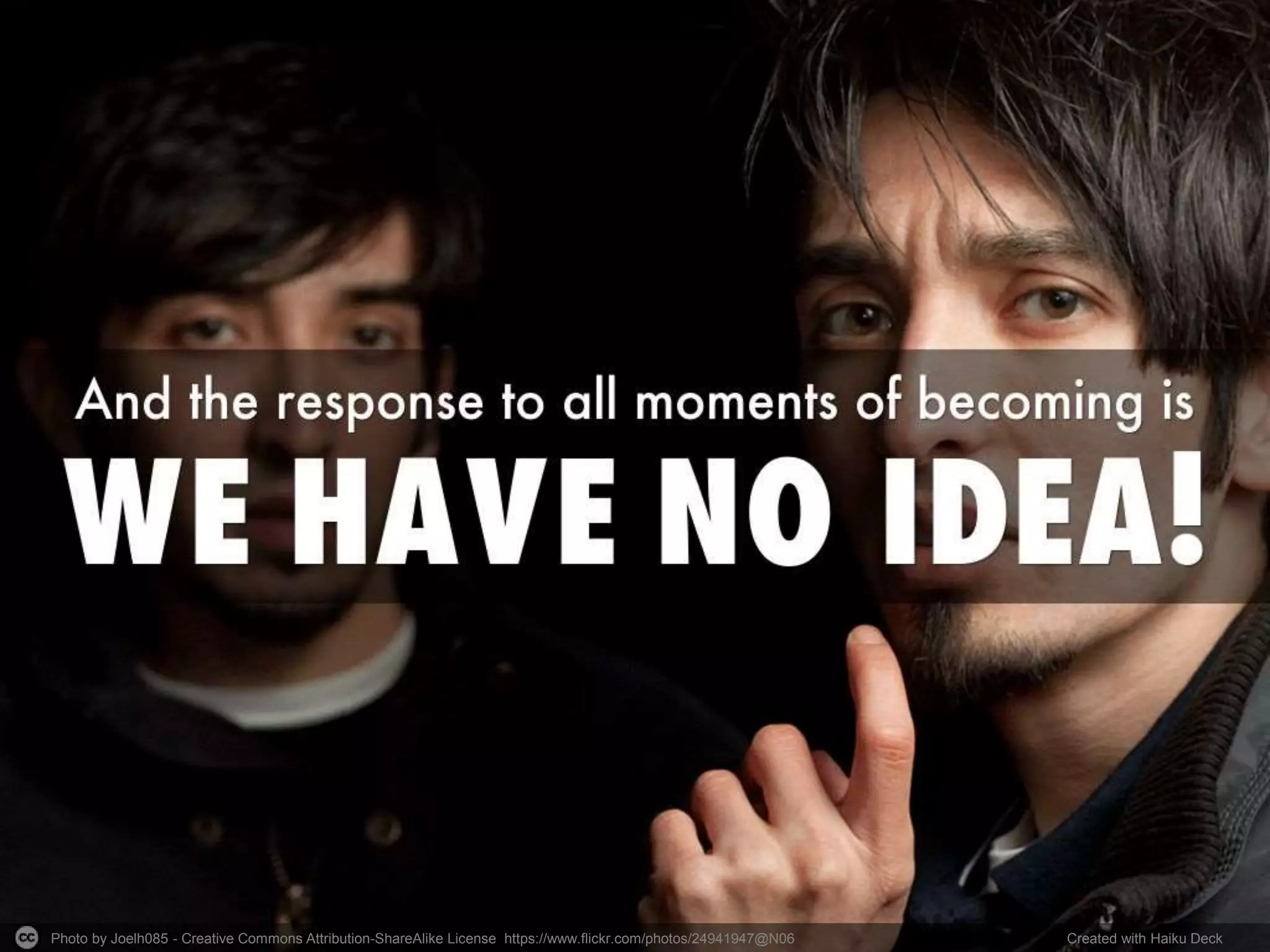 Photo by Joelh085 - Creative Commons Attribution-ShareAlike License https://www.flickr.com/photos/24941947@N06 Created with Haiku Deck
 