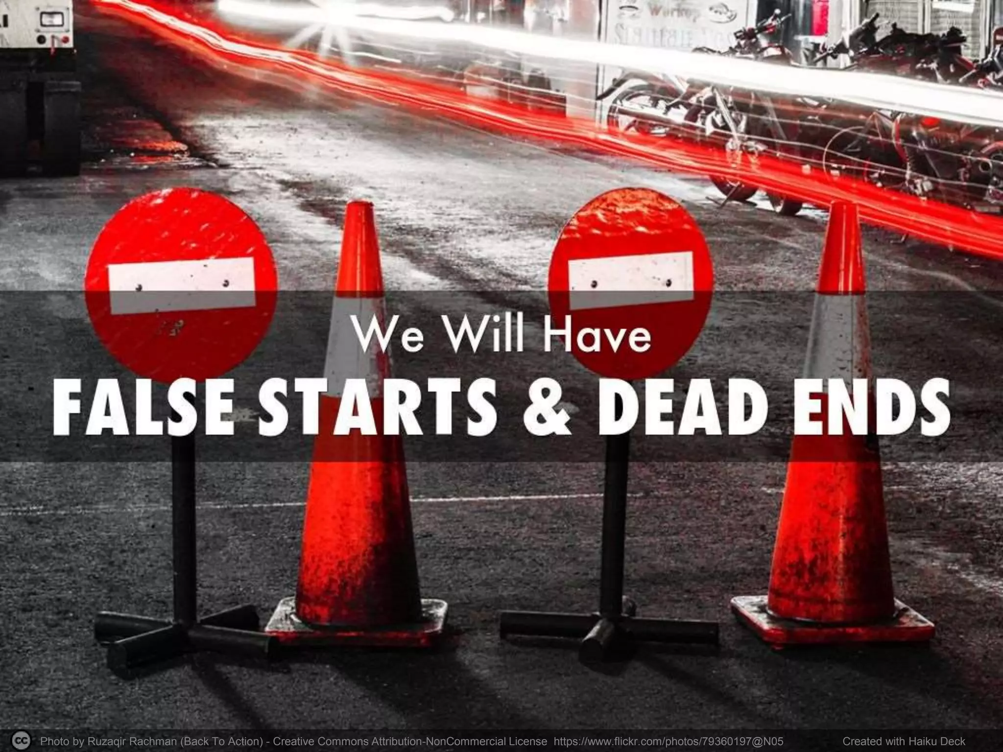 Photo by Ruzaqir Rachman (Back To Action) - Creative Commons Attribution-NonCommercial License https://www.flickr.com/photos/79360197@N05 Created with Haiku Deck
 