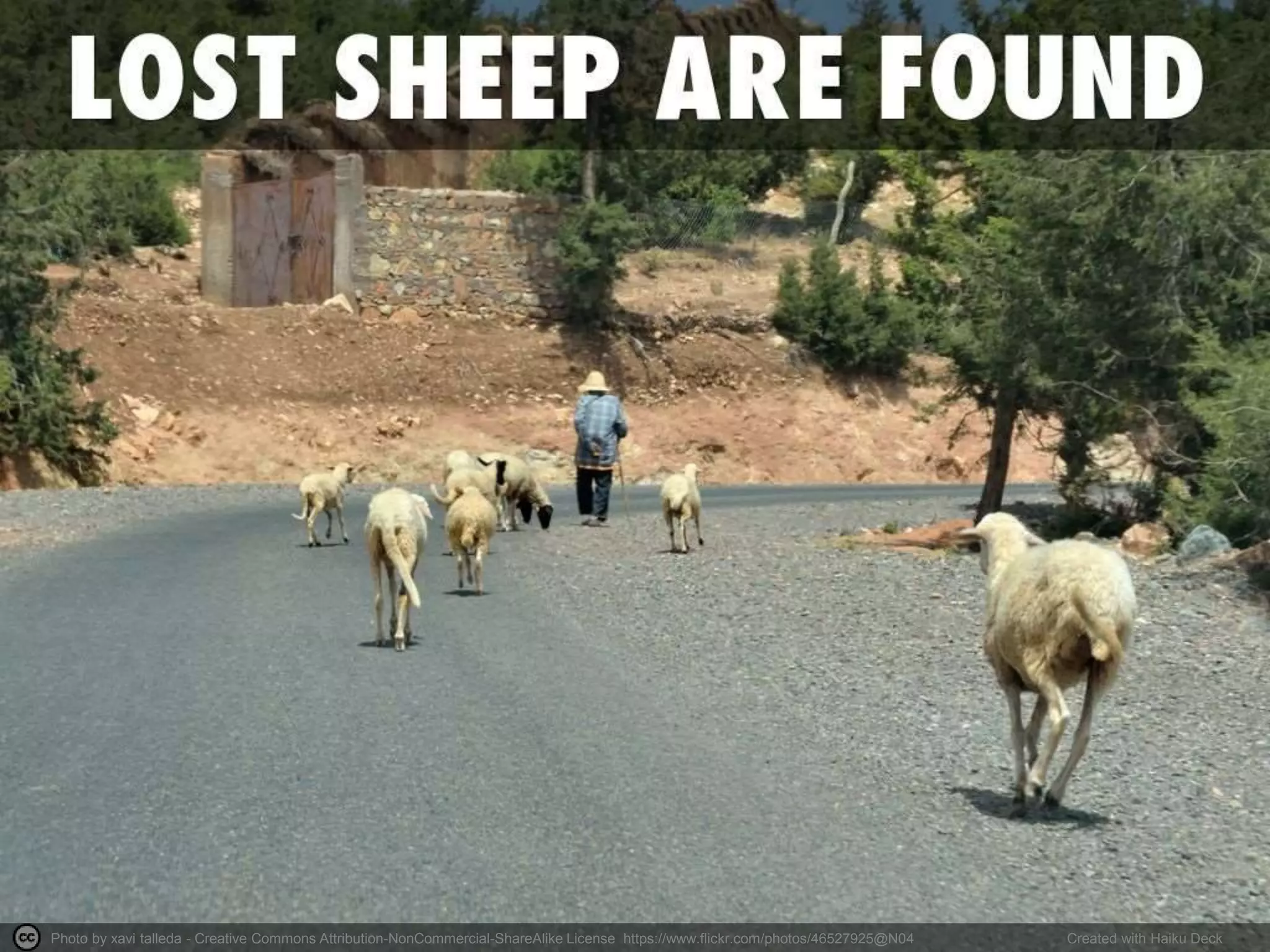 Photo by xavi talleda - Creative Commons Attribution-NonCommercial-ShareAlike License https://www.flickr.com/photos/46527925@N04 Created with Haiku Deck
 