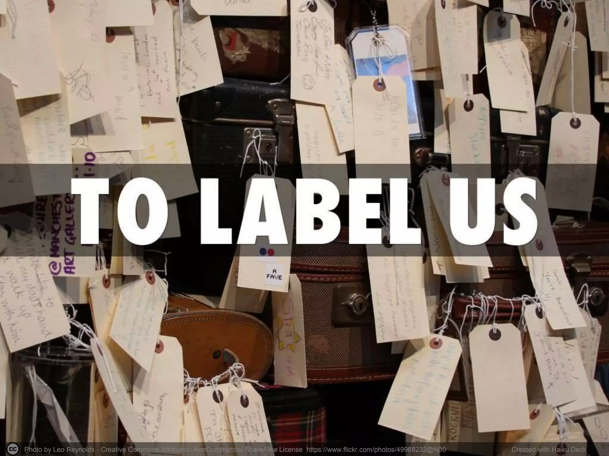 Photo by Leo Reynolds - Creative Commons Attribution-NonCommercial-ShareAlike License https://www.flickr.com/photos/49968232@N00 Created with Haiku Deck
 