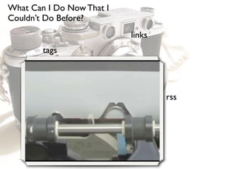 What Can I Do Now That I Couldn't Do Before? v2