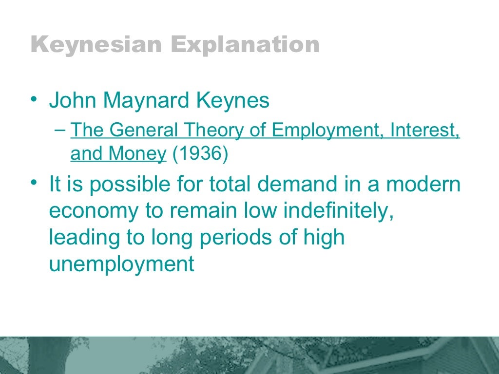 What caused the great depression three theories