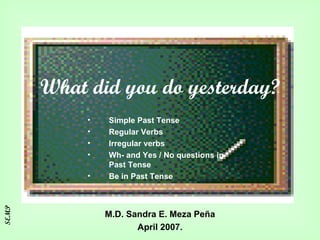 What did-you-do-yesterday-8403