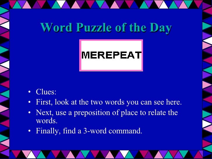 What Do We Have Today