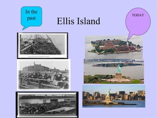 Ellis Island TODAY In the past 