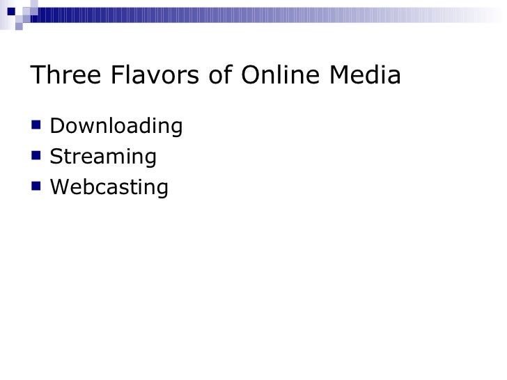What Does Online Media Mean?