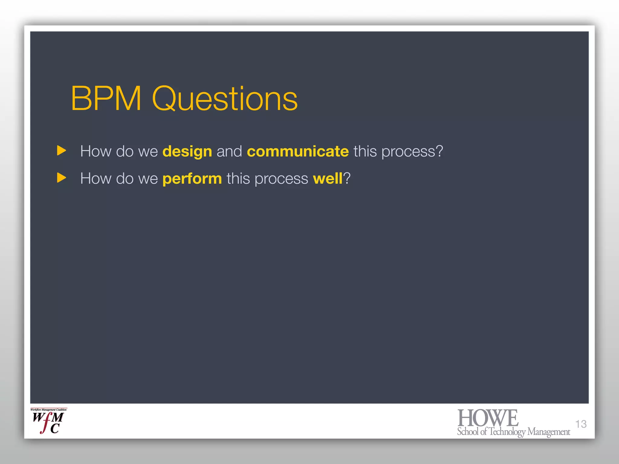 What every Enterprise Architect needs to know about BPM and Workflow