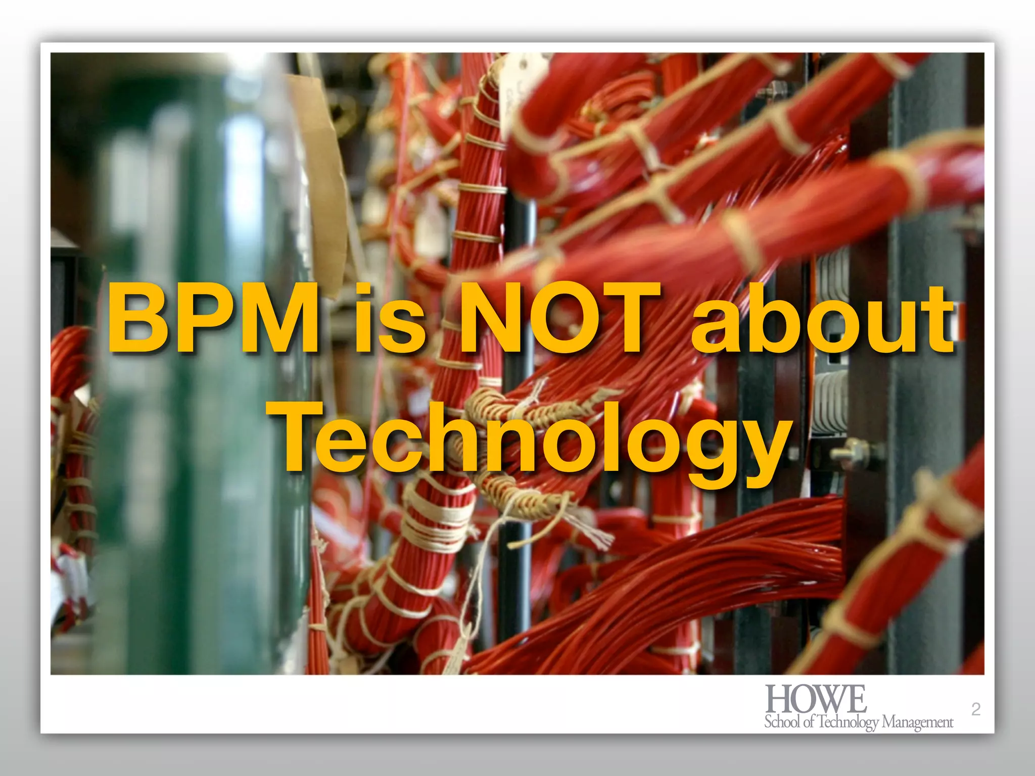 What every Enterprise Architect needs to know about BPM and Workflow