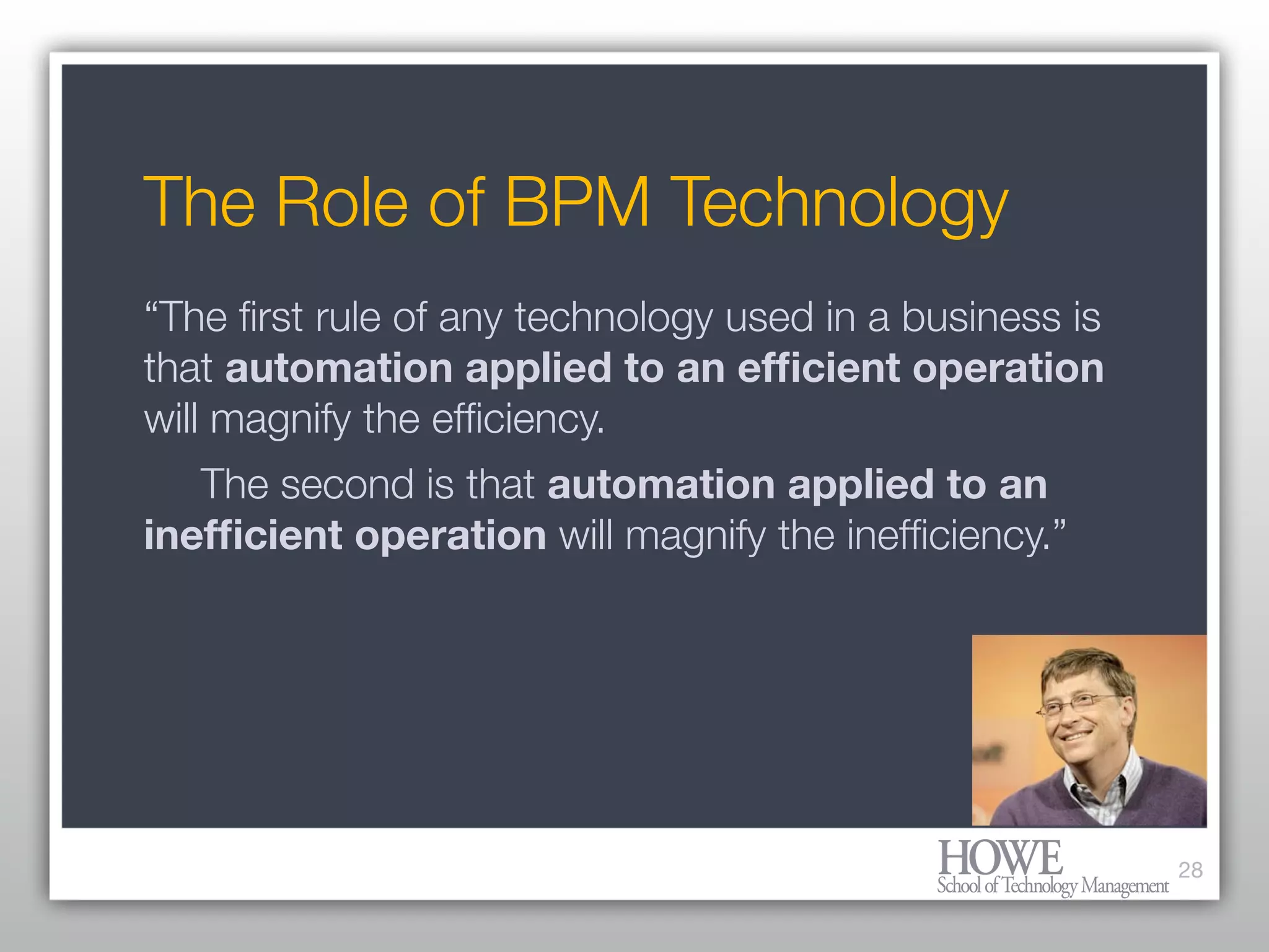 What every Enterprise Architect needs to know about BPM and Workflow