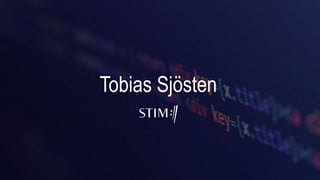 Tobias Sjösten
 