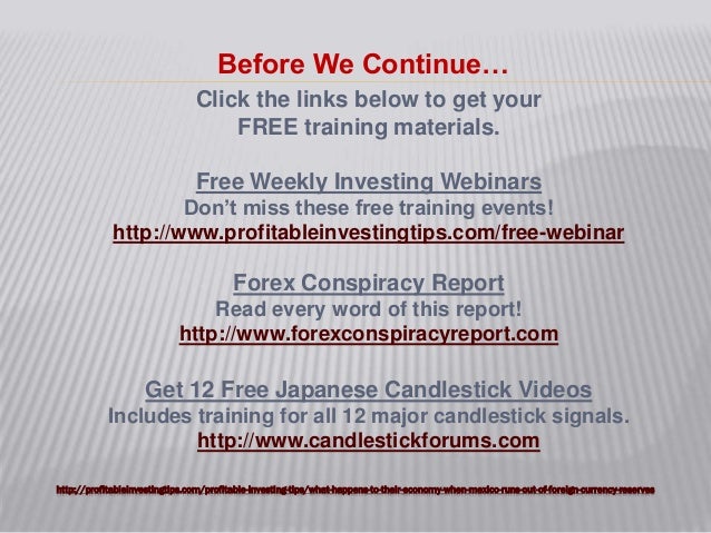 Mexico forex reserves