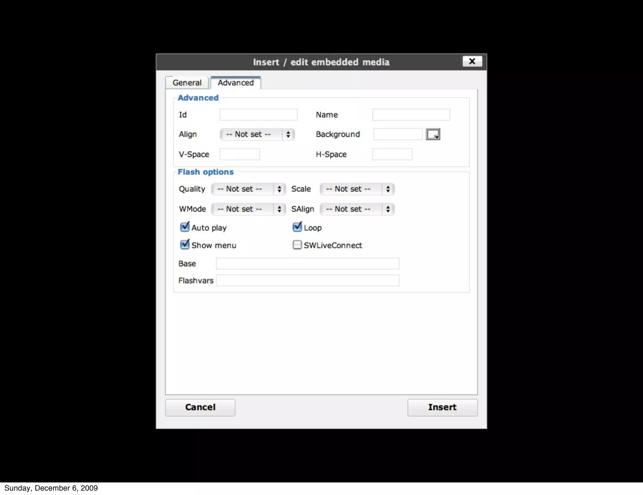 Sunday, December 6, 2009
 