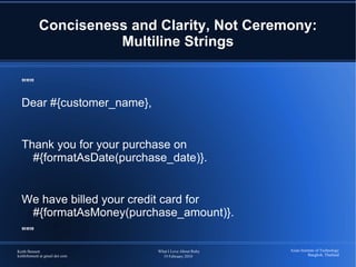 ...ask me again if I forget. 