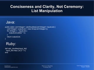 Please... ...ask me to slow down if I speak too quickly.  