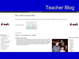 Teacher Blog 