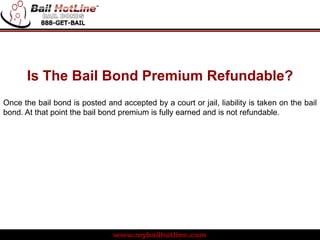 What is a Bail Bond | Bail Bond Process Slide 12