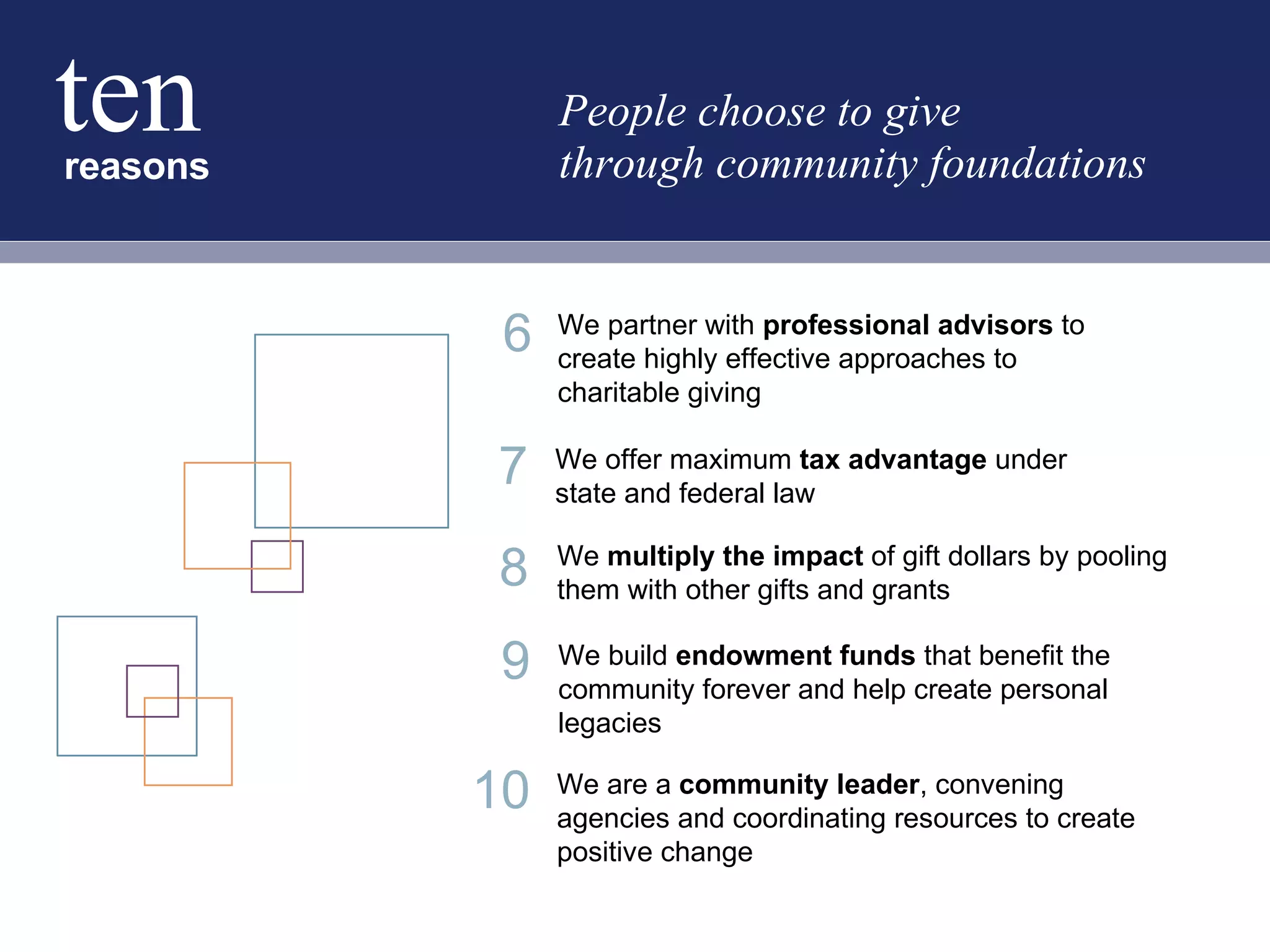 What is a Community Foundation?