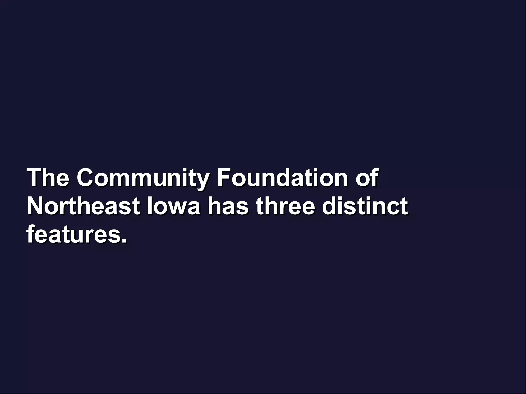 What is a Community Foundation?