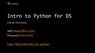 Intro to Python for Data Science | PDF