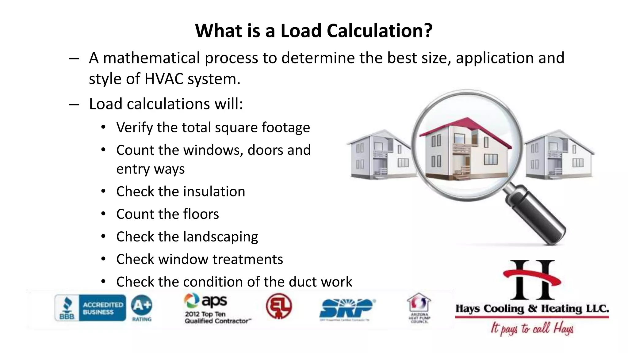 What Is A HVAC Load Calculation And Why Is It Important? | PPT