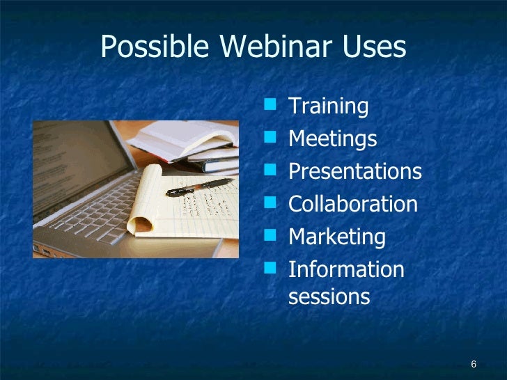 what is a webinar