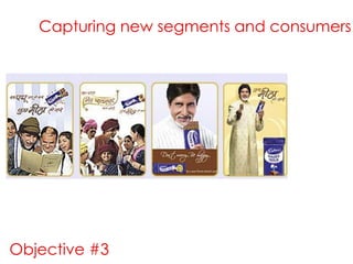 Capturing new segments and consumers




Objective #3
 