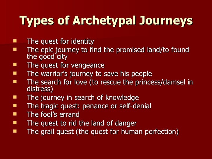 archetypal journey definition