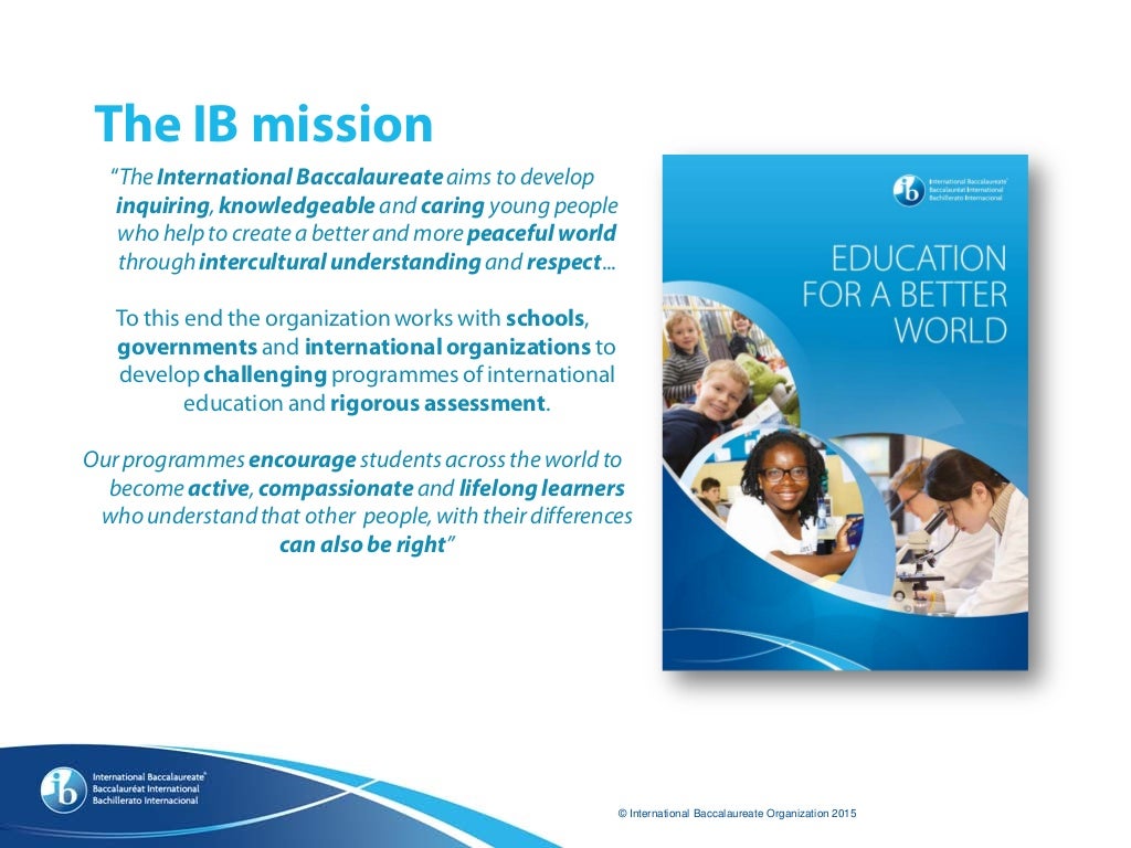 What is an IB Education?