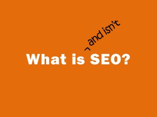 What is SEO?
^
 