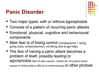 What is Anxiety Disorders? Slide 8